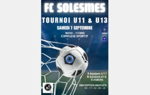 TOURNOI DE DÉBUT DE SAISON